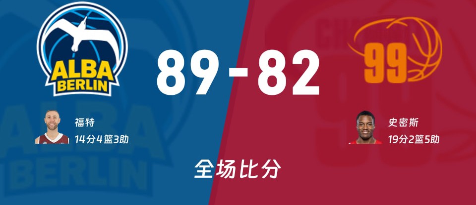 ALBA柏林对阵开姆尼茨比赛现场