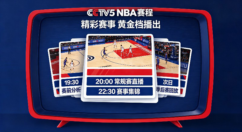 CCTV5节目表NBA赛程：NBA季后赛直播安排